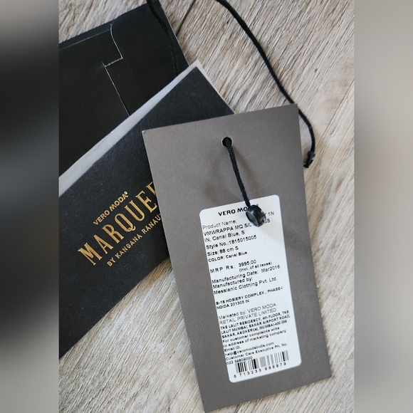 Vero Moda MARQUEE Women's Mint Green Polyester Tulip Dress. - Picture 14 of 14